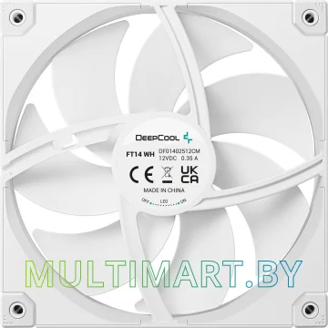Вентилятор для корпуса Deepcool FT14 WH (R-FT14-WHWPN1-G) картинка 3